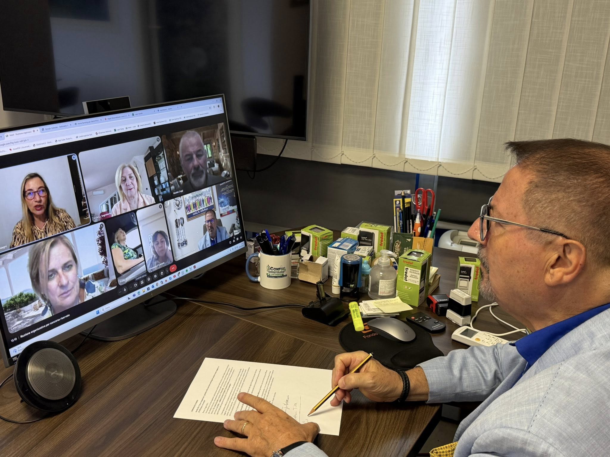 Benedetto di Iacovo -Udisi - Confial - mobilitazione nazionale