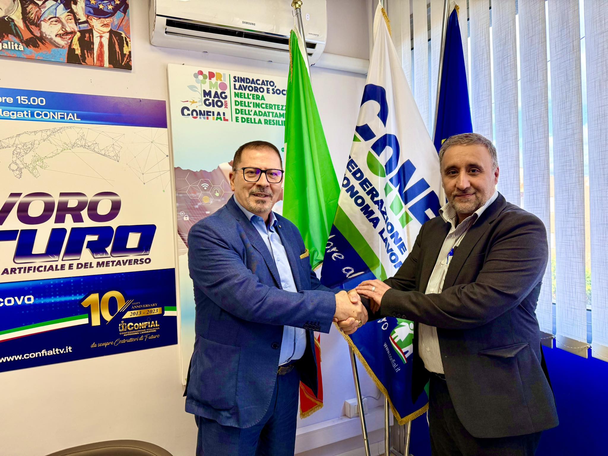 Benedetto di Iacovo con Delegazione Iraniana - CONFIAL