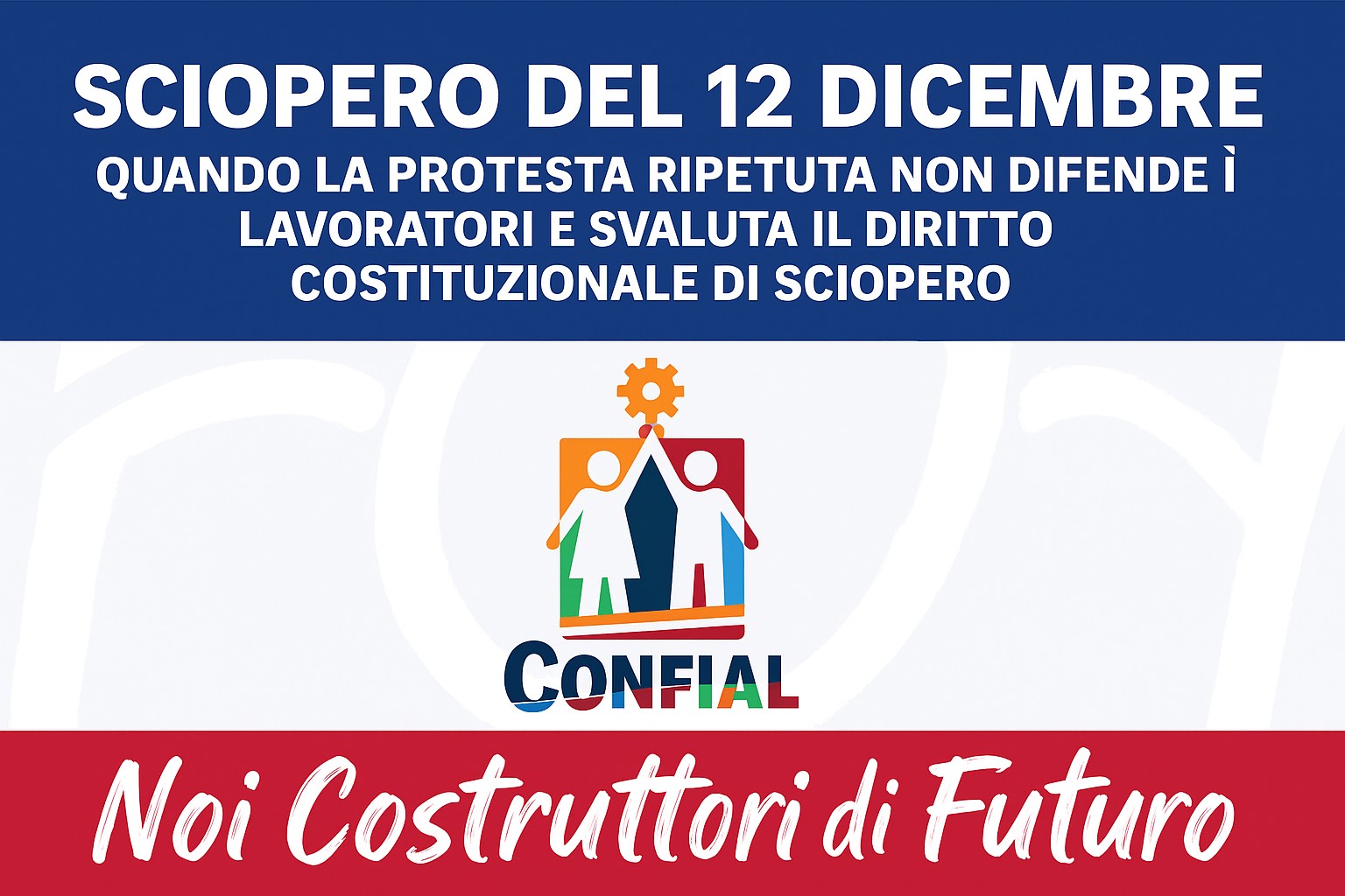 Sciopero 12 dicembre: perché rischia di penalizzare i lavoratori | CONFIAL TV