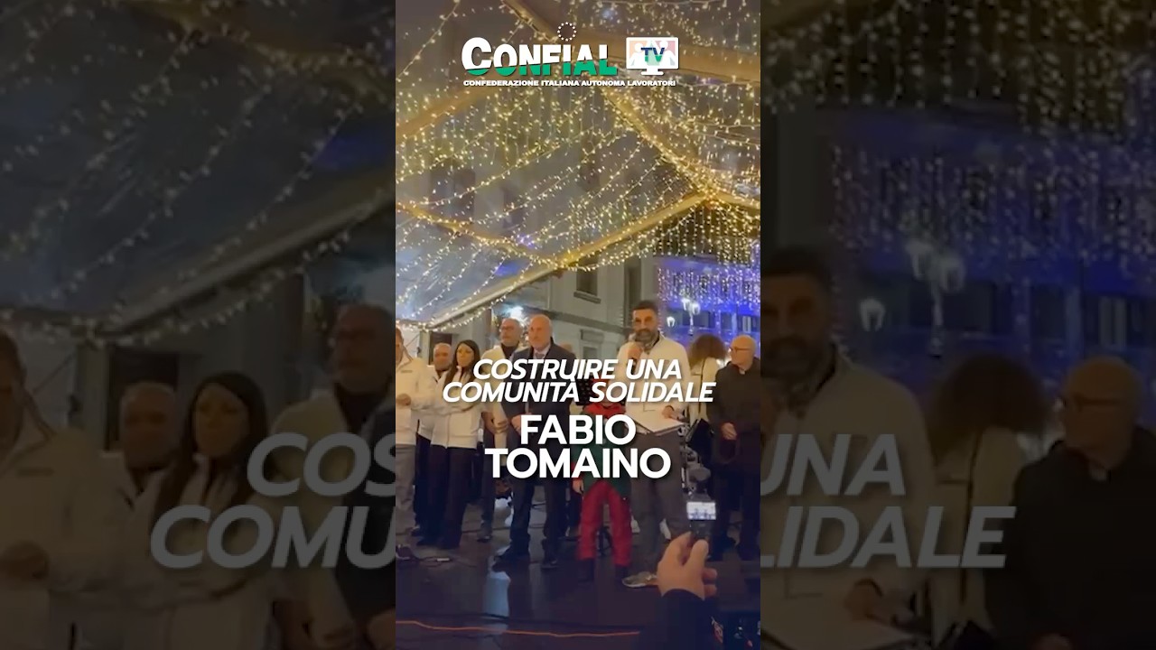 Fabio Tomaino: Costruire una comunità solidale