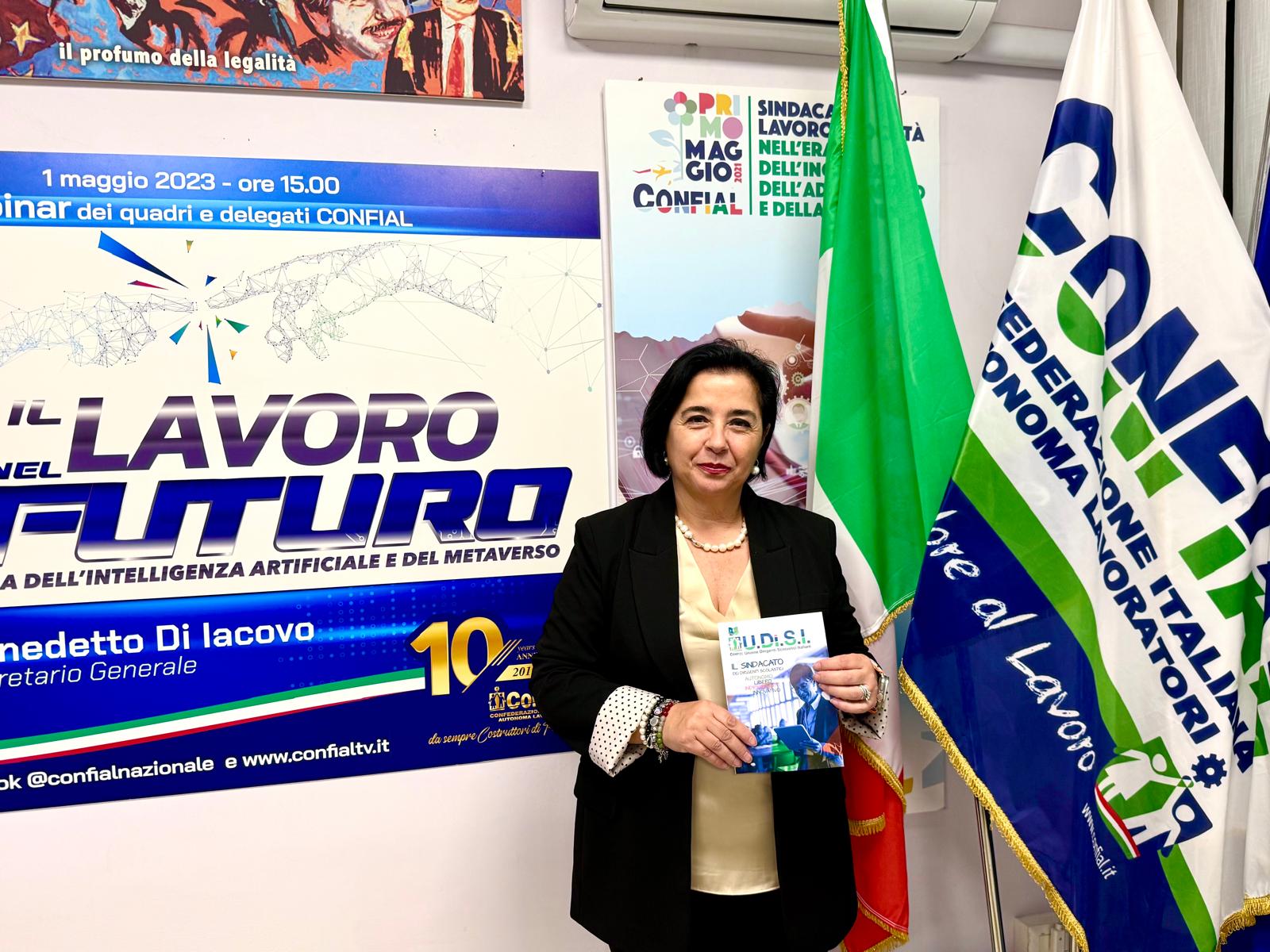UDISI Confial: Rita Vitaliti nominata Coordinatrice Regionale UDISI Sicilia | Confial Tv