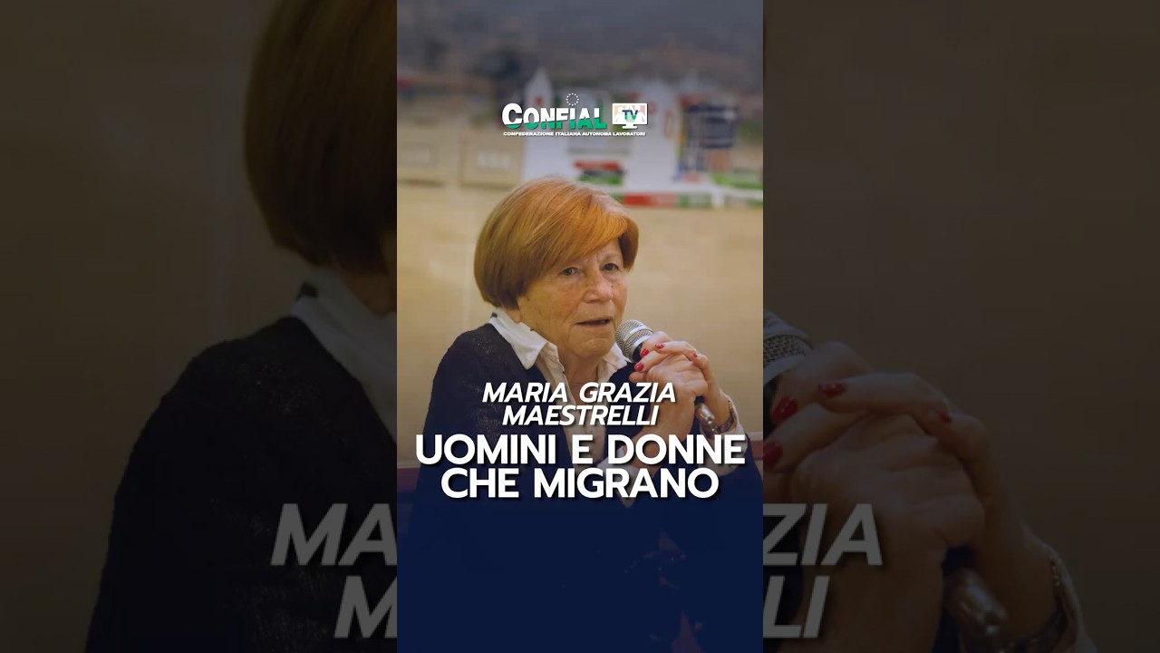 Donne e migrazione: al centro dignità, integrazione e lavoro - Maria Grazia Maestrelli