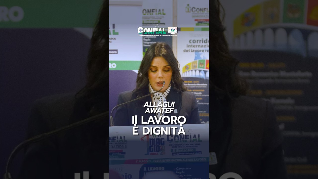 Awatef Allagui corridoio internazionale del lavoro regolare