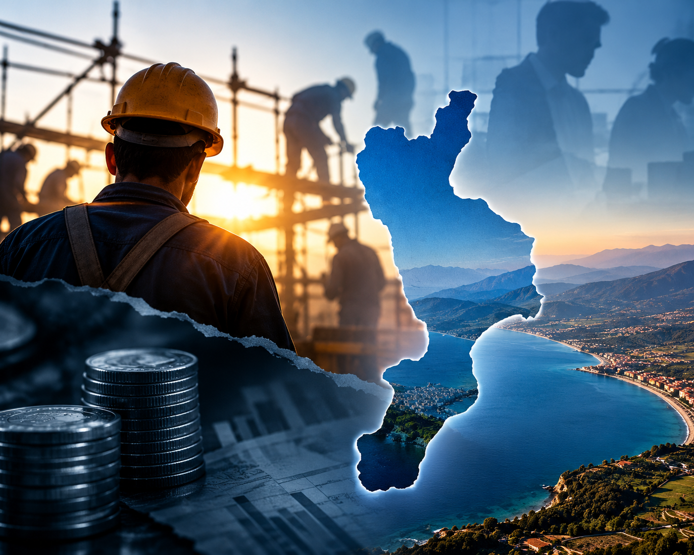 Economia sommersa in Calabria: 111 mila lavoratori irregolari